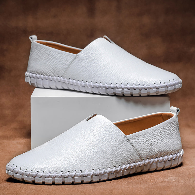 Classic Men's Slip On Leather Shoes - VogeLuxe