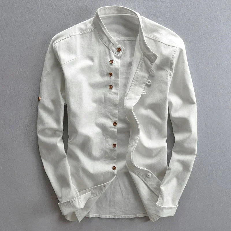 Classic Men's Button Down Dress Shirt
