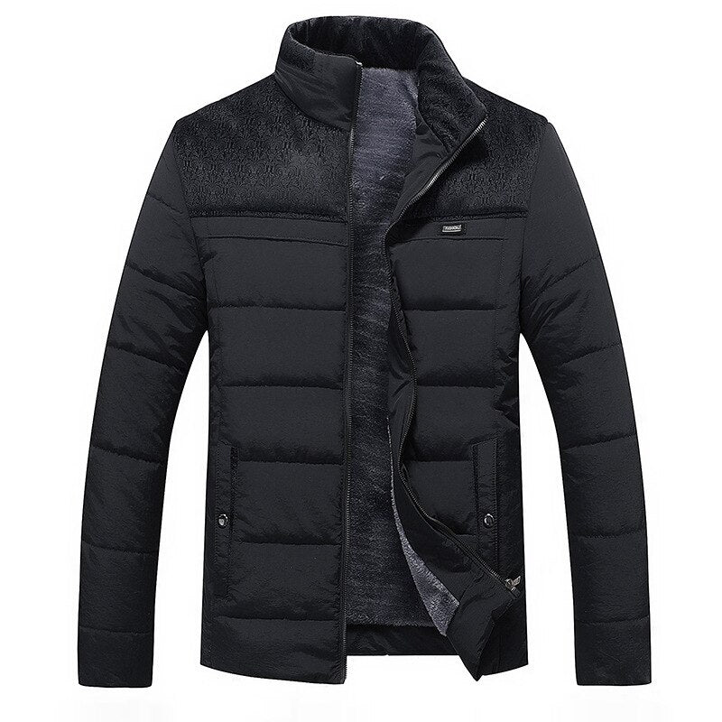 VogeLuxe | Men’s Fleece-Lined Puffer Jacket