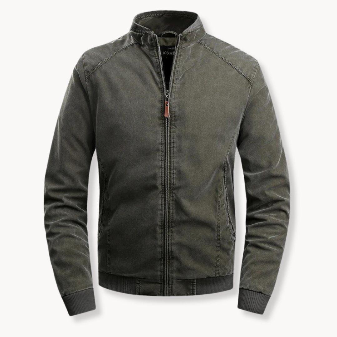 Jacket - Lightweight Blend Slim Shape & Full Zip Venting