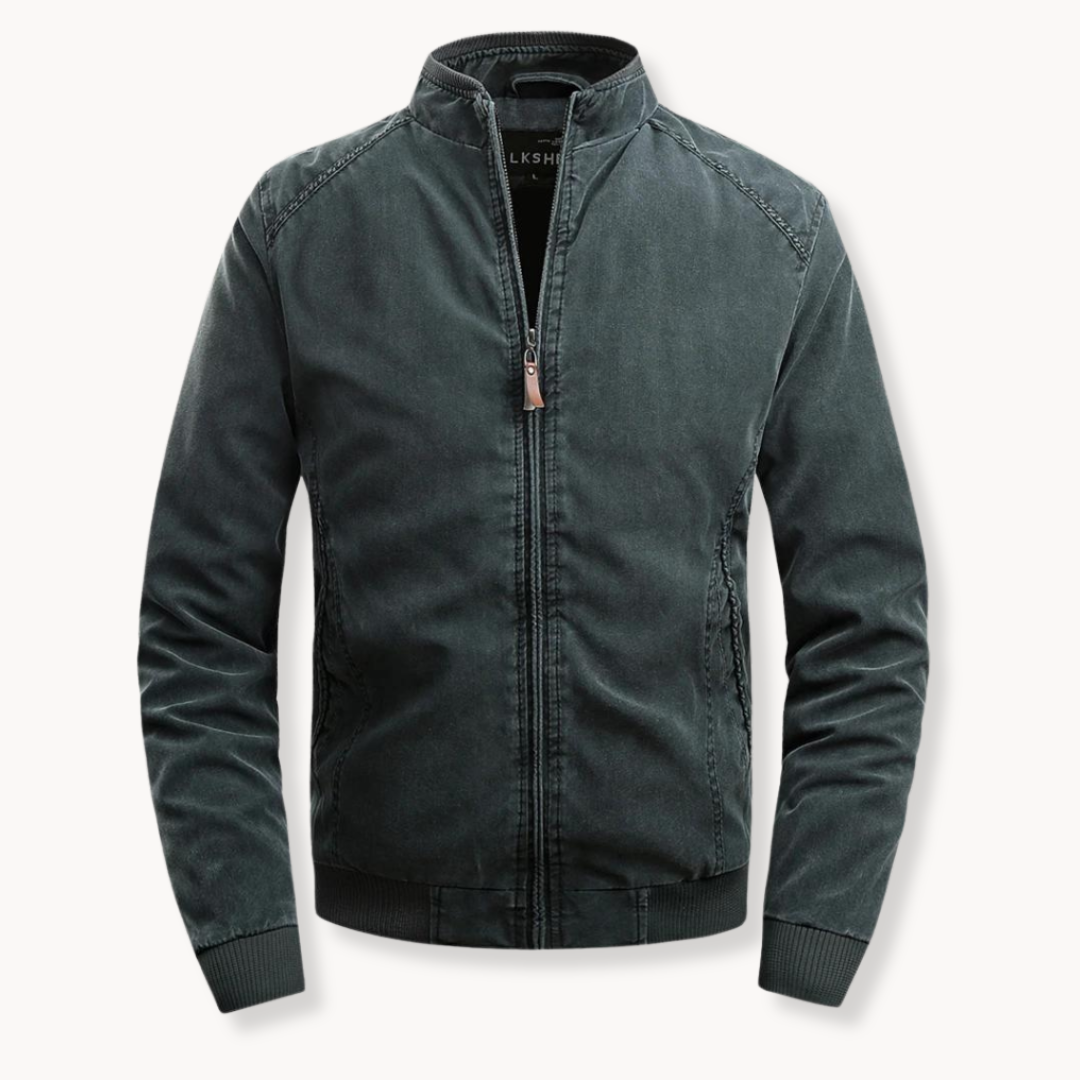 Jacket - Lightweight Blend Slim Shape & Full Zip Venting