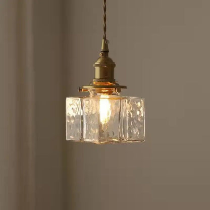Classic Glass Drop Pendant Light For Kitchen