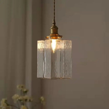 Classic Glass Drop Pendant Light For Kitchen