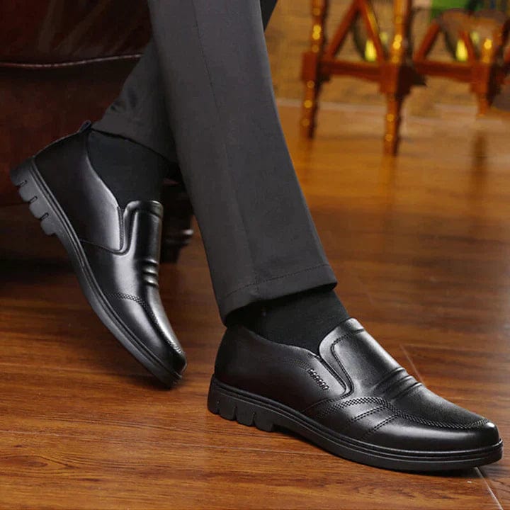Men's Slip Resistant Classic Dress Shoes
