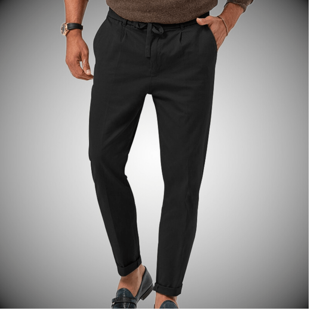 Uomo Linen Pantaloni di qualità superiore