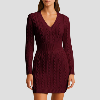 Karen | Knit Jumper Dress 0