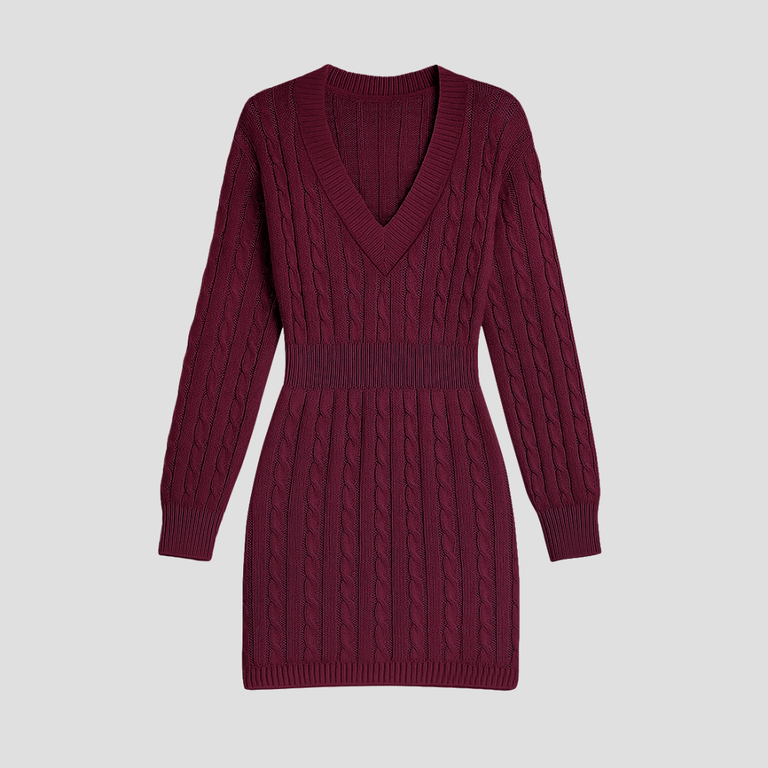 Karen | Knit Jumper Dress 1