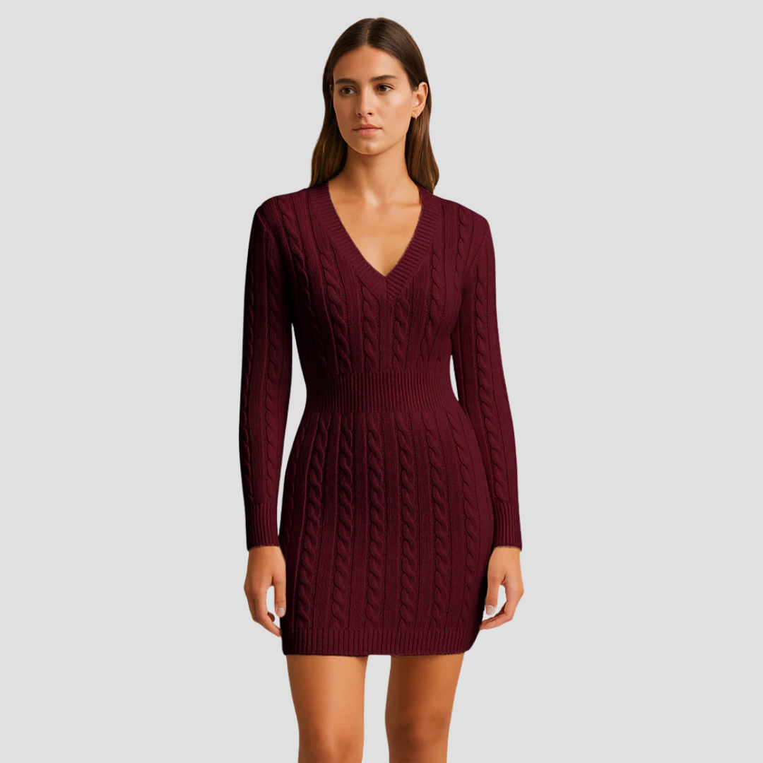 Karen | Knit Jumper Dress 2