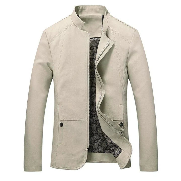 Men's Fit Zip Up Windbreaker Jacket - VogeLuxe