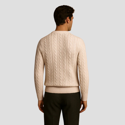 Kester | Wool Cable-Knit Jumper 3