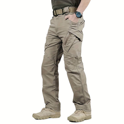 Eco-Friendly Mens Cargo Pants with Multiple Pockets