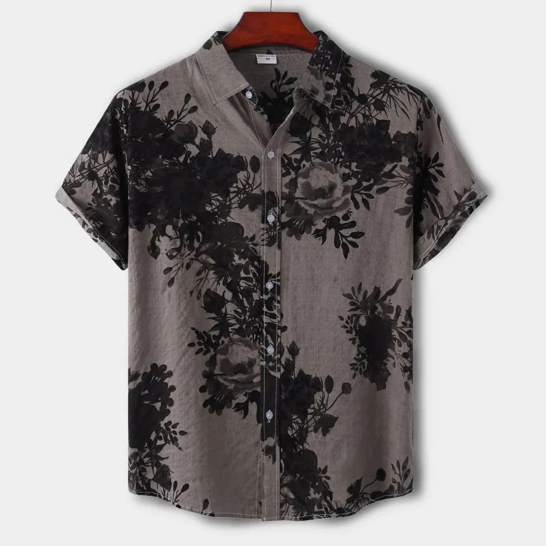 Summer Floral Polo Shirt for Men - VogeLuxe