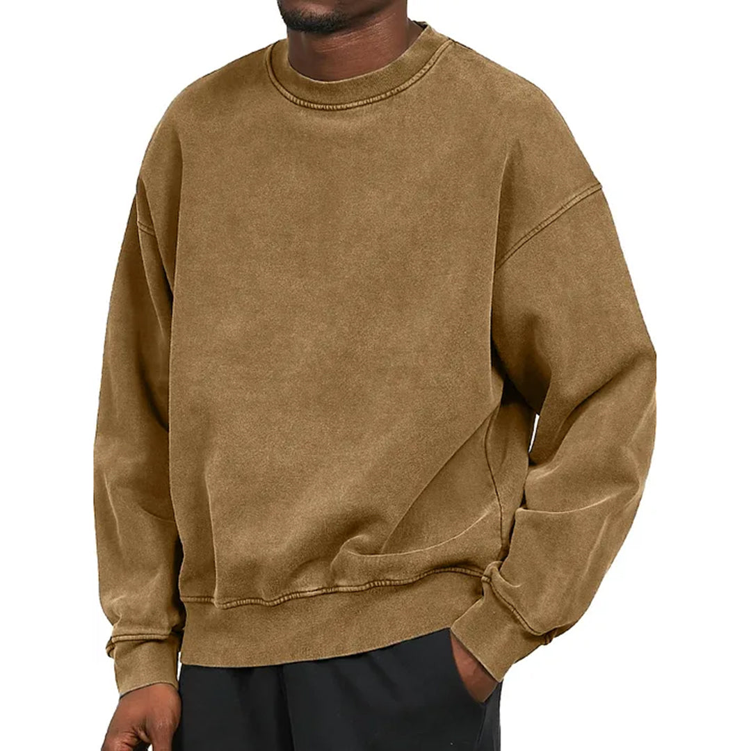 Men's Classic Crew Neck Cozy Sweater