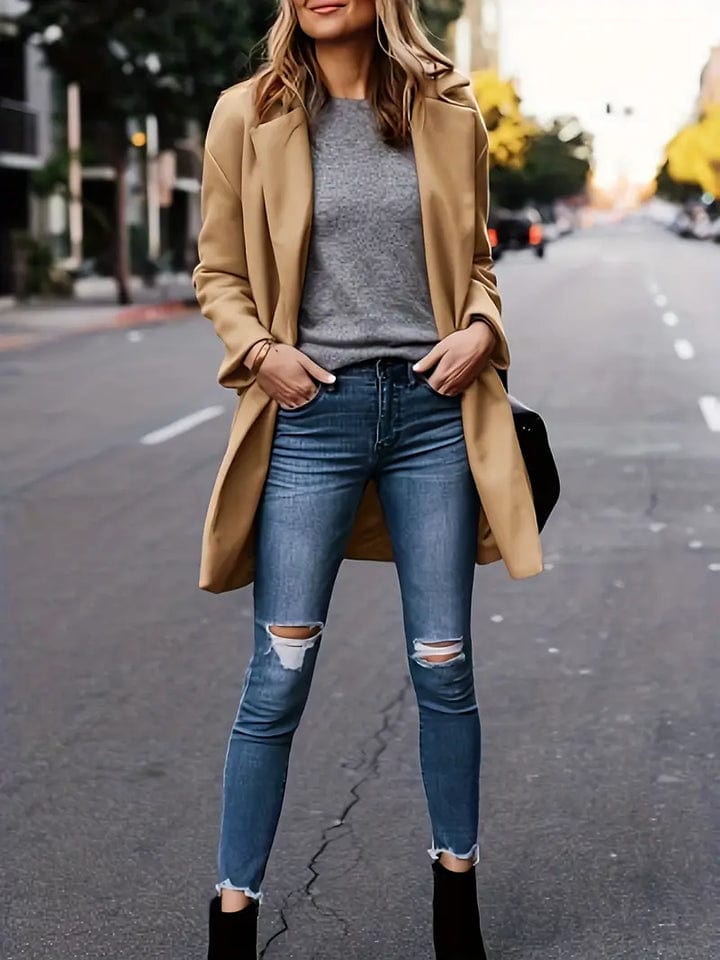 Warm Classic Winter Coat - VogeLuxe