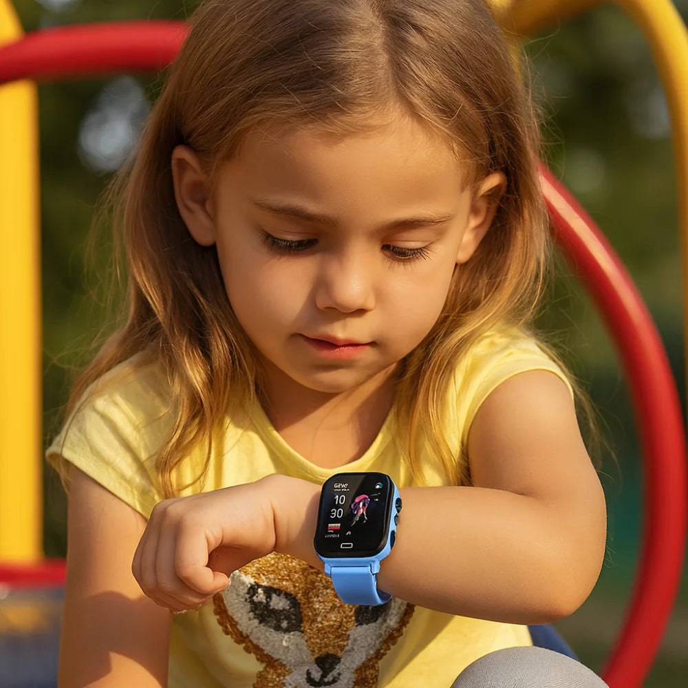 Children's 4G GPS Watch Tracker Camera Waterproof Touch Screen - VogeLuxe