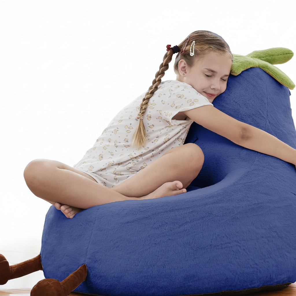 Comfy Kids Bean Bag Soft Foam Reading Chair