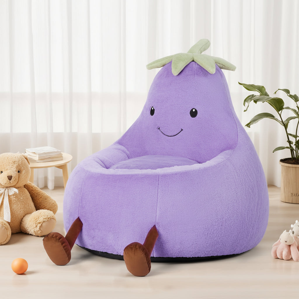 Comfy Kids Bean Bag Soft Foam Reading Chair