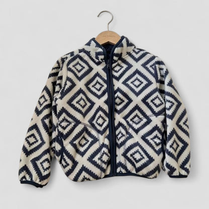 VogeLuxe | Women’s Cozy Stripe Fleece Jacket