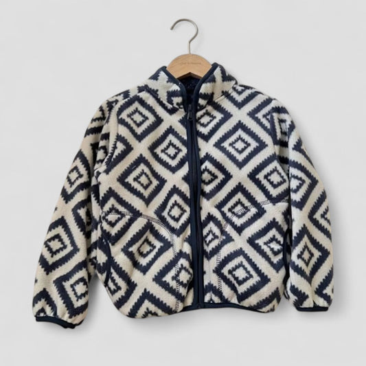 VogeLuxe | Women’s Cozy Stripe Fleece Jacket