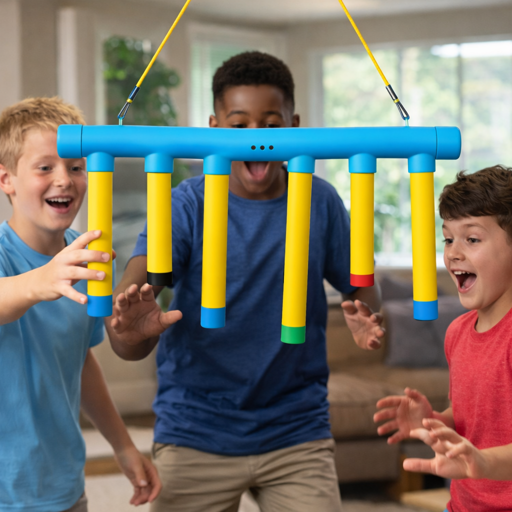 Fun Fast Reaction Drop Stick Game for Kids