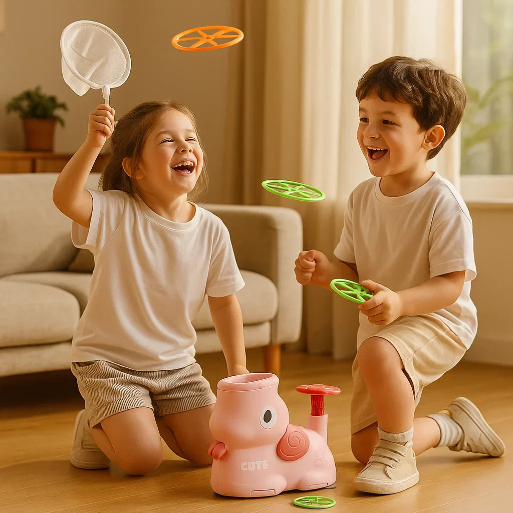 Fun Outdoor Kids Frisbee Launcher Toy - VogeLuxe