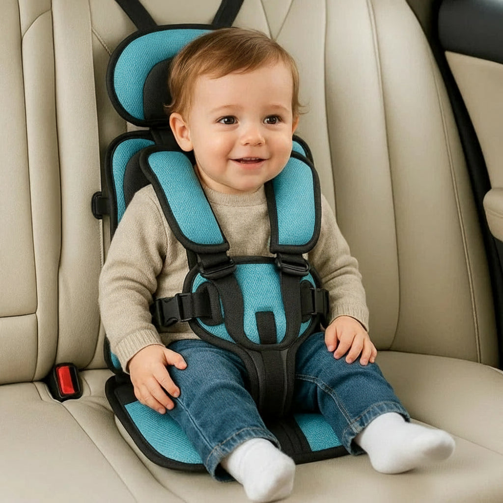 Compact Child Car Booster Seat Travel Harness - VogeLuxe