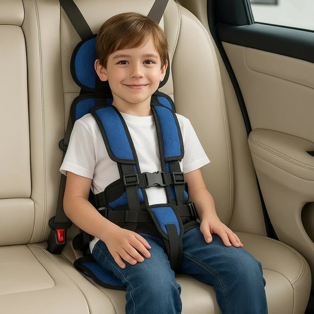 Portable Toddler Car Seat Travel Safety Booster