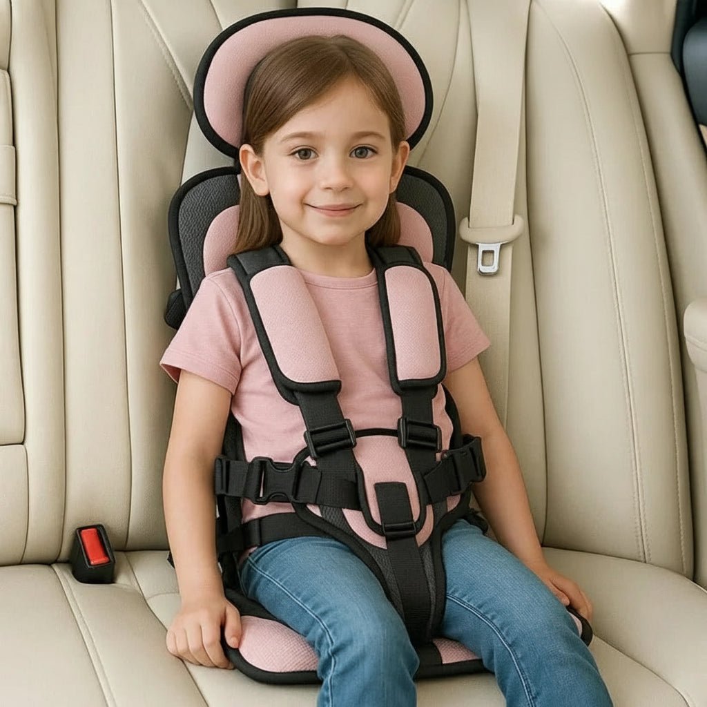 Portable Toddler Car Seat Travel Safety Booster