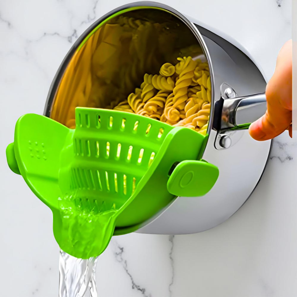 Easy Grip Silicone Pot Colander Strainer