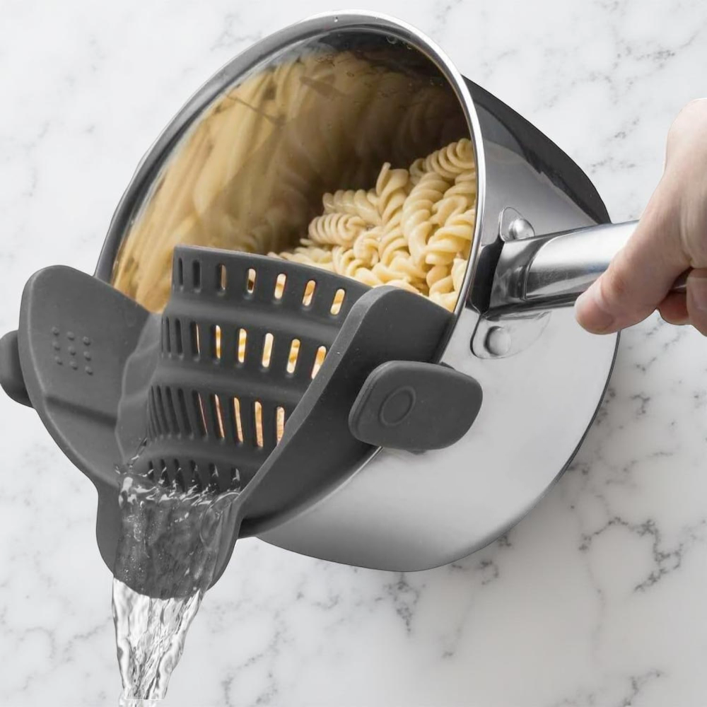 Easy Grip Silicone Pot Colander Strainer