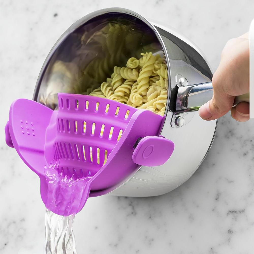 Easy Grip Silicone Pot Colander Strainer