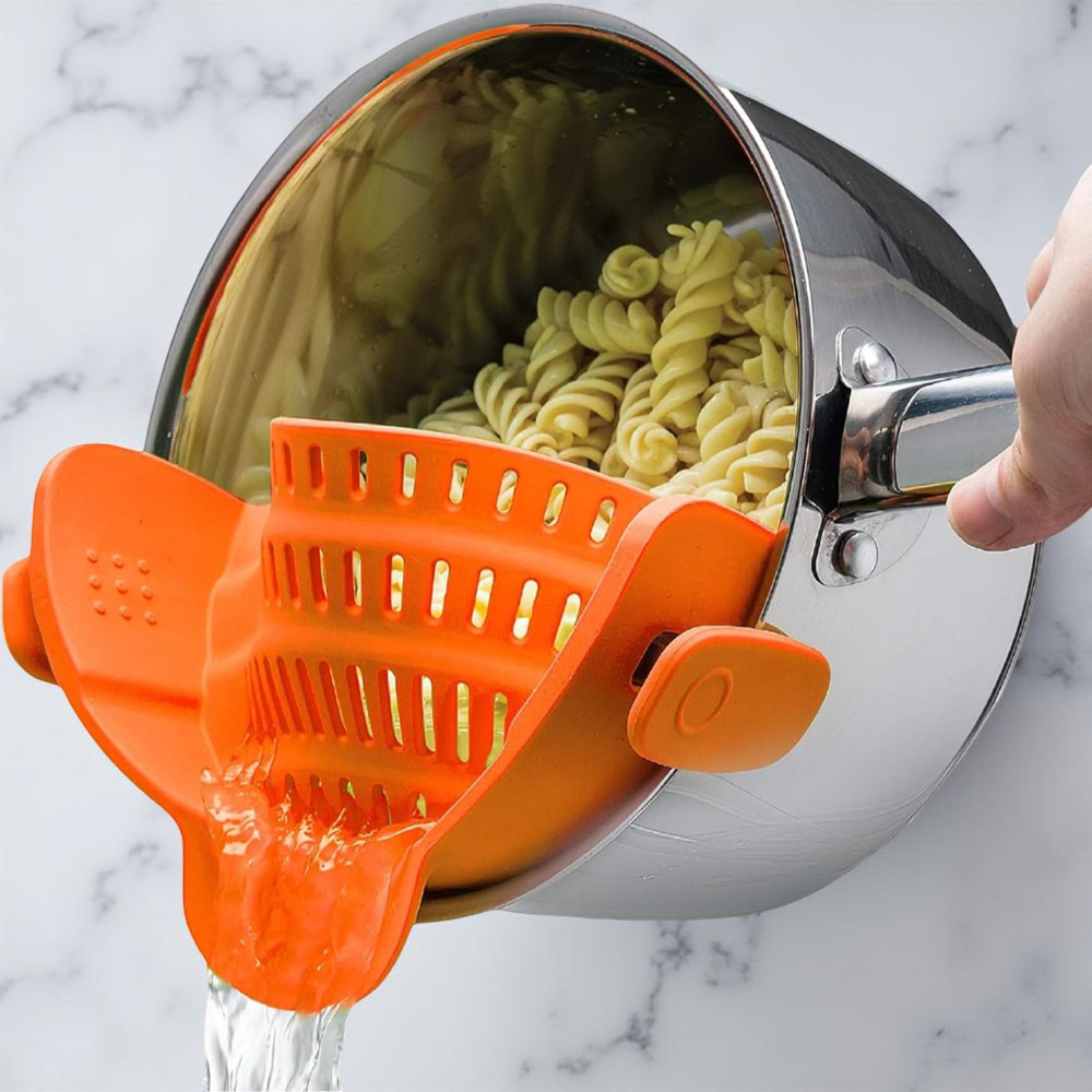 Easy Grip Silicone Pot Colander Strainer