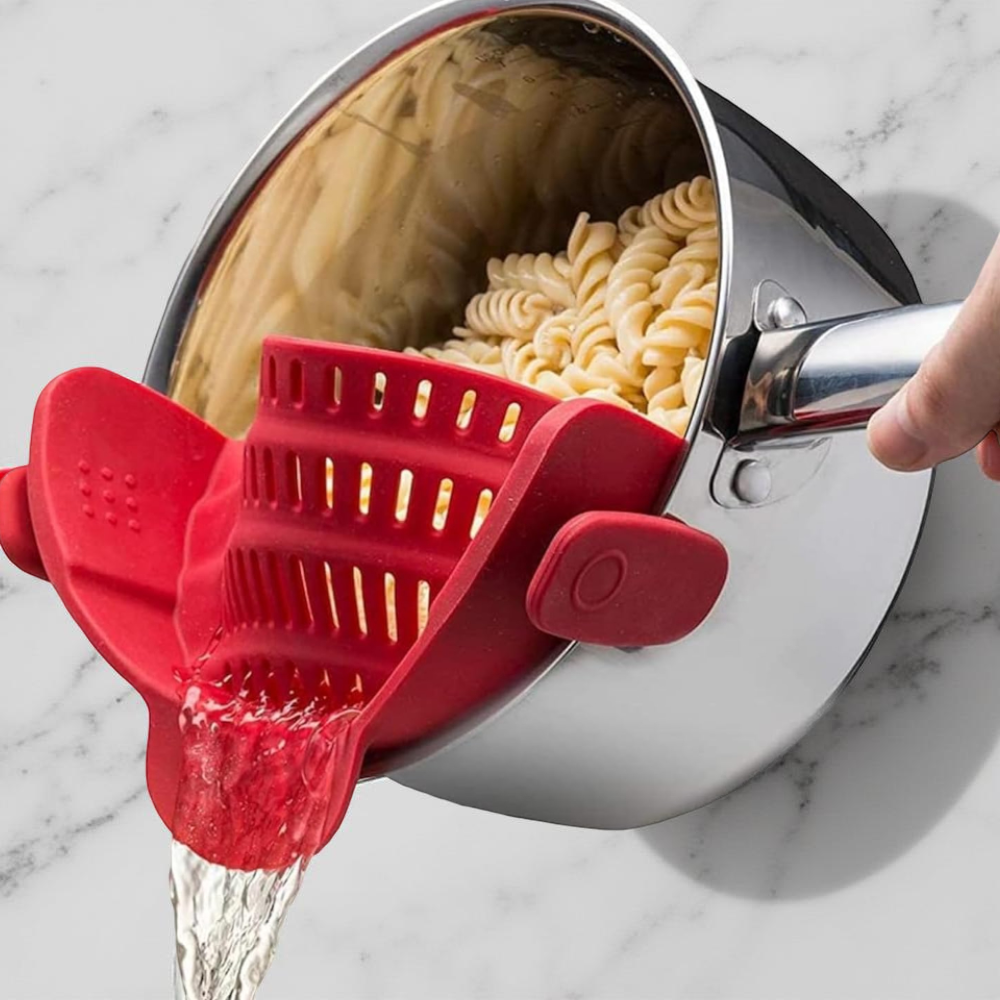 Easy Grip Silicone Pot Colander Strainer