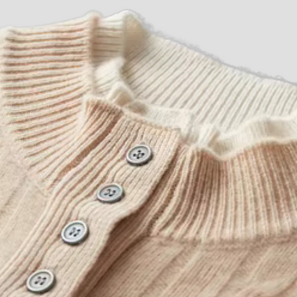 Kiton | Cable-Knit Button Sweater 8
