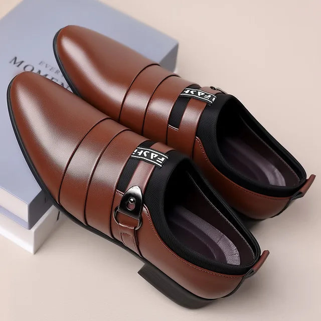 Elegant Men's Leather Dress Shoes
