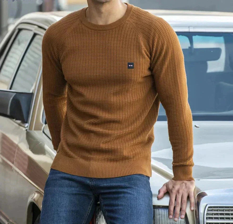 Knit Jumper – Soft Blend Fabric & Warm Breathable Layering