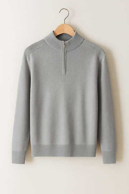 VogeLuxe | Men’s Cashmere Semi High Neck Sweater