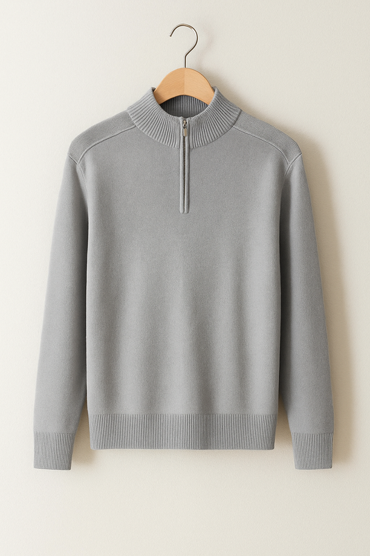 VogeLuxe | Men’s Cashmere Semi High Neck Sweater