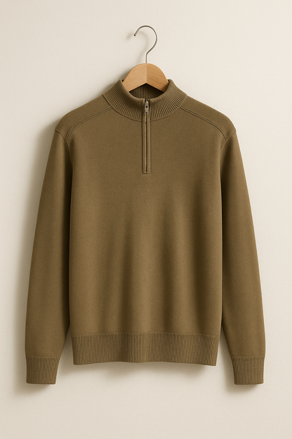 VogeLuxe | Men’s Cashmere Semi High Neck Sweater