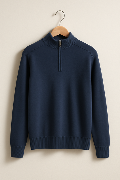 VogeLuxe | Men’s Cashmere Semi High Neck Sweater