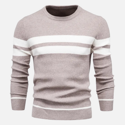 Knit Sweater - Polyester Blend Textured And Warm Airflow