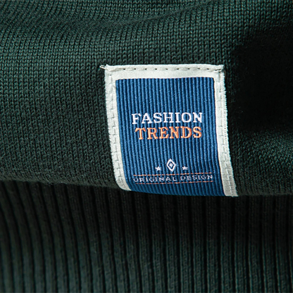 Knit Sweater - Quarter Zip Neck & Smooth Layering Fit