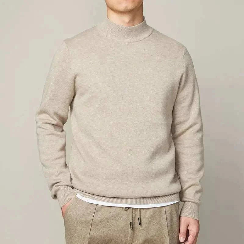 VogeLuxe | Men’s Slim Turtleneck Knit Sweater