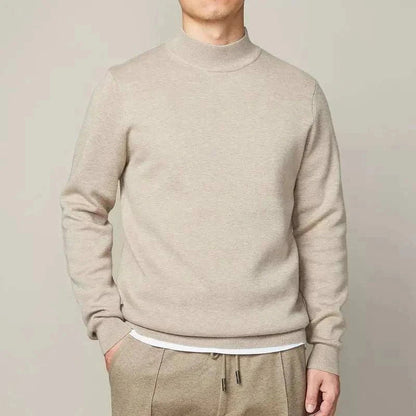 VogeLuxe | Men’s Slim Turtleneck Knit Sweater