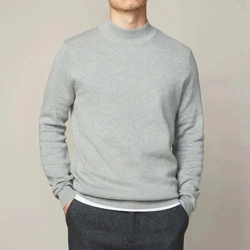 VogeLuxe | Men’s Slim Turtleneck Knit Sweater