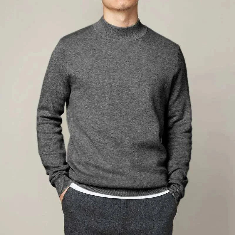 VogeLuxe | Men’s Slim Turtleneck Knit Sweater