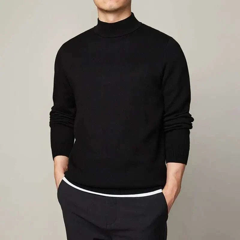 VogeLuxe | Men’s Slim Turtleneck Knit Sweater