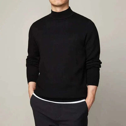 VogeLuxe | Men’s Slim Turtleneck Knit Sweater