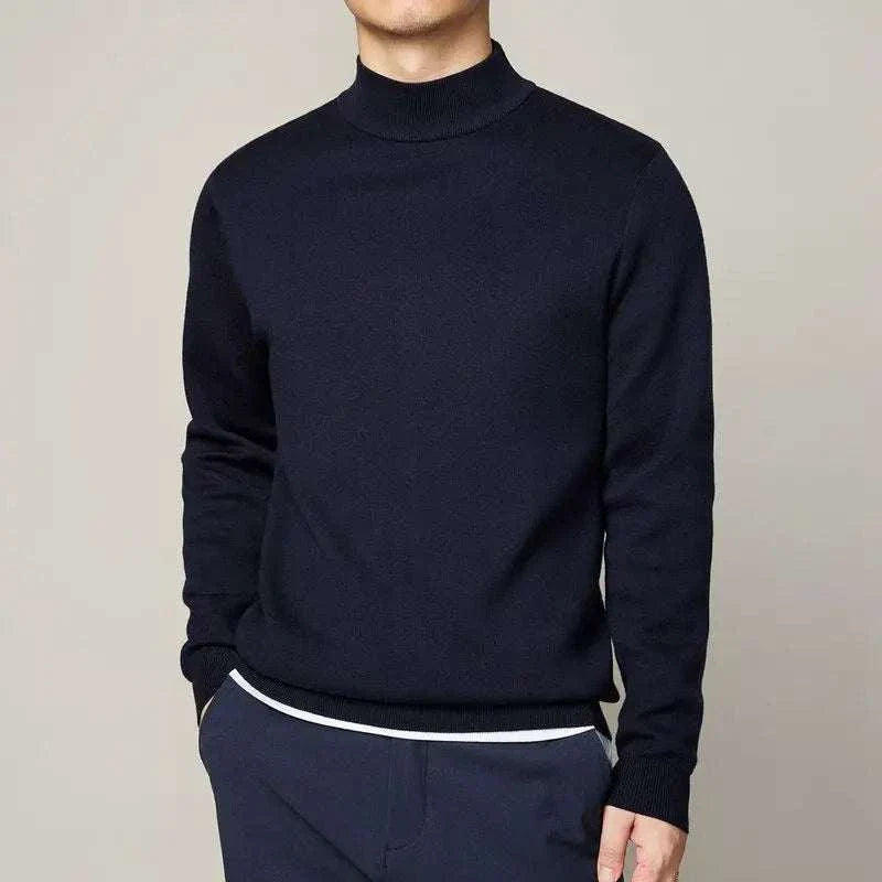 VogeLuxe | Men’s Slim Turtleneck Knit Sweater