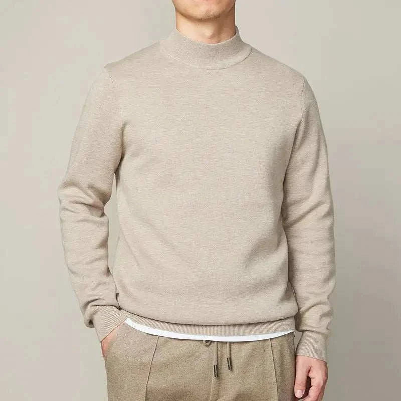 VogeLuxe | Men’s Slim Turtleneck Knit Sweater